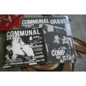 V/A COMMUNAL GRAVE compilation 10" + 84 pages fanzine 7" format